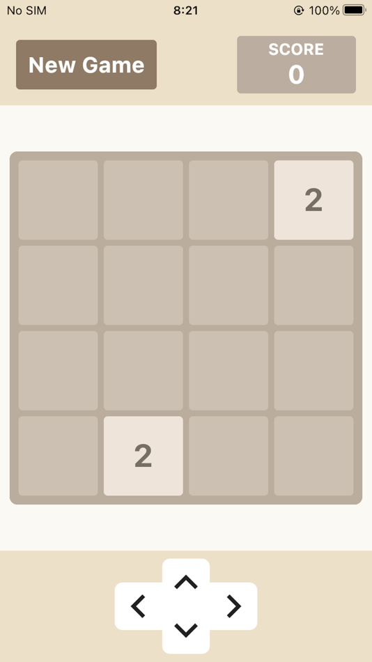 #1. العب 2048 (iOS) 来自: ZmnSoft ltd