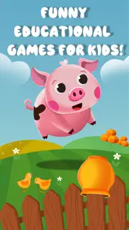 baby learning games. animals iphone screenshot 1