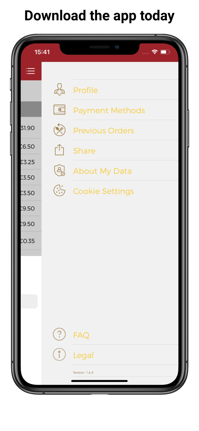 Shakira Indian Cuisine App