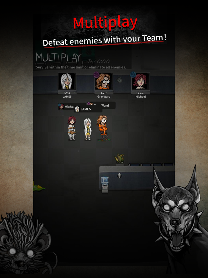 Gray Ward Horror Defense Game