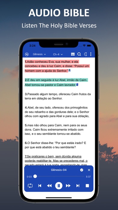 Bíblia Ave Maria em Português. Screenshot