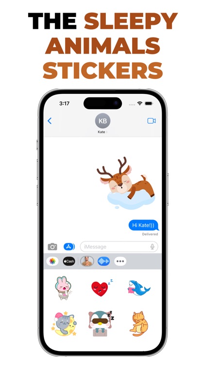 The Sleepy Animals stickers