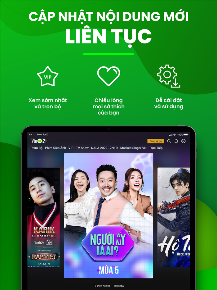 VieON - Films Sport Show TV