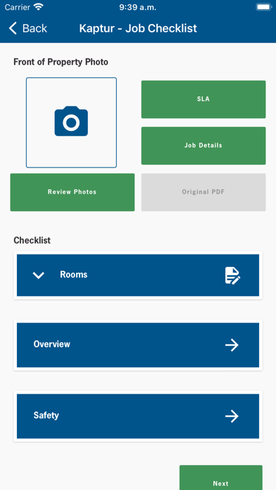 Kaptur Software Screenshot