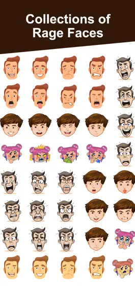 Game screenshot Rage Faces Stickers Pack apk