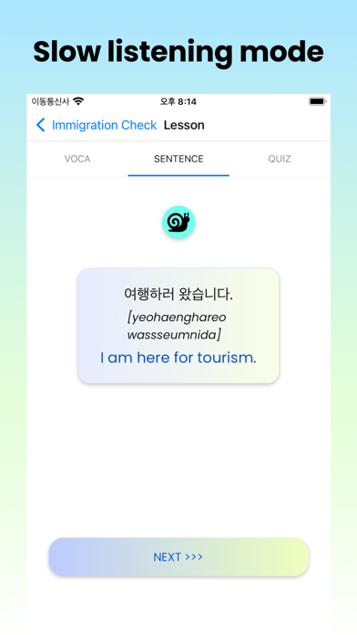 Hanguling - Korean for travel Screenshot