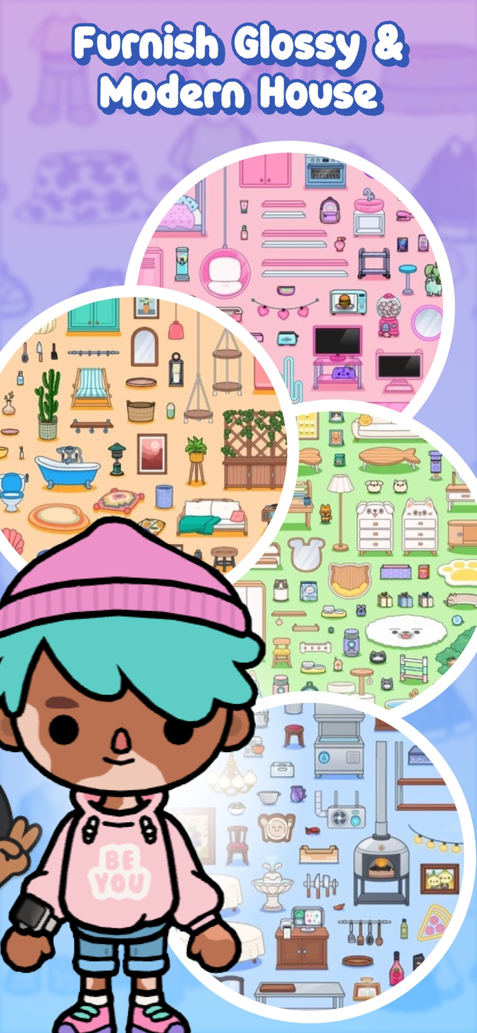 Toca Mods Houses and Characters