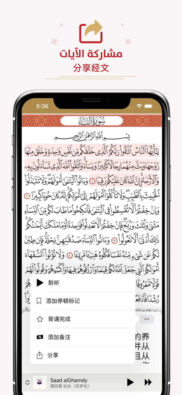 中文版《古兰经》 Chinese Quran