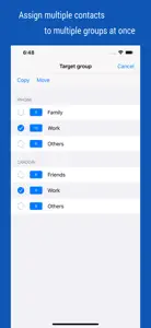 iContacts+: Contact Group Tool screenshot #4 for iPhone