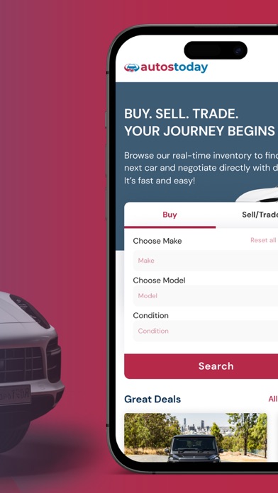 Autos Today - Buy & Sell Cars Screenshot