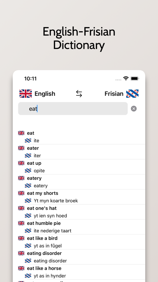 #1. Frisian-English Dictionary (iOS) Podle: FB PUBLISHING LLC