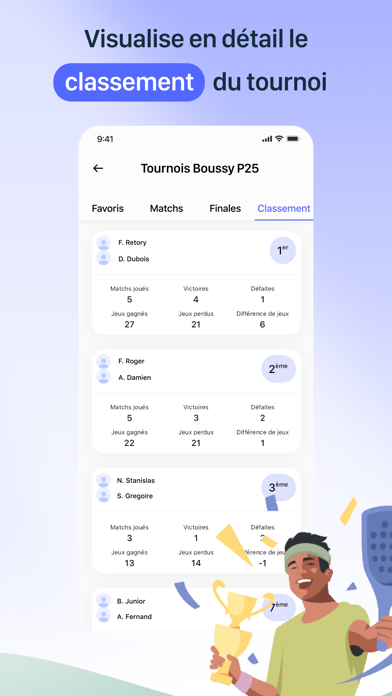 Padelisto Screenshot