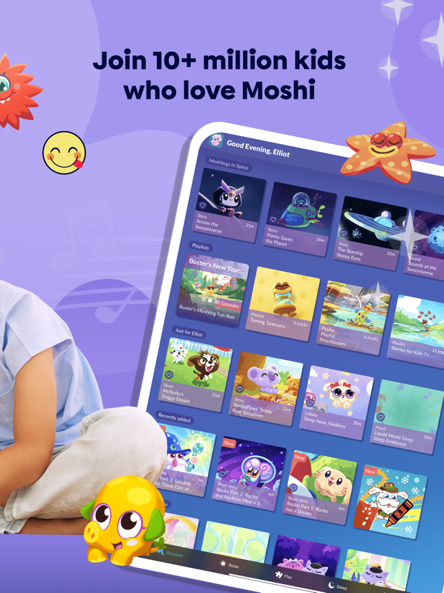 ‎Moshi Kids: Sleep, Relax, Play Capture d'écran