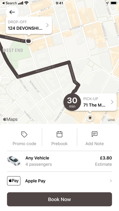 A2B Taxis Sheffield Screenshot