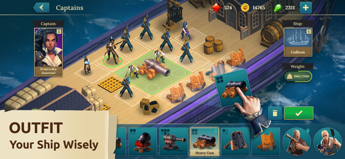 Pirate Ships・Build and Fight