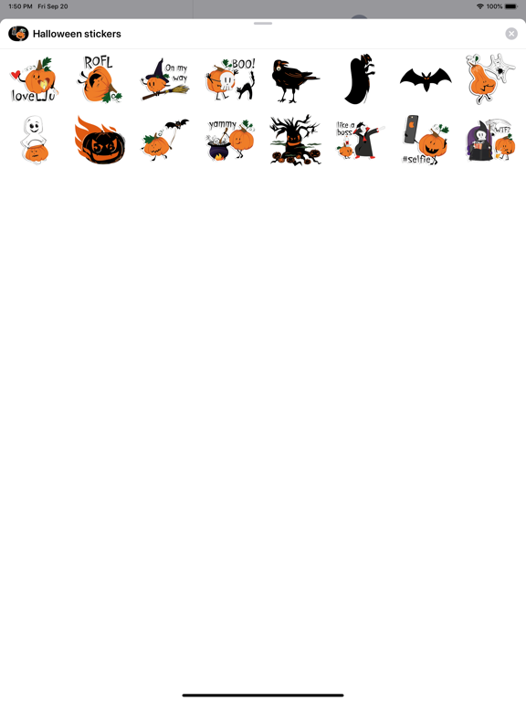Screenshot #4 pour Halloween stickers emoji cute