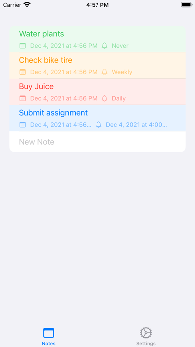 RemindMe Reminders Screenshot