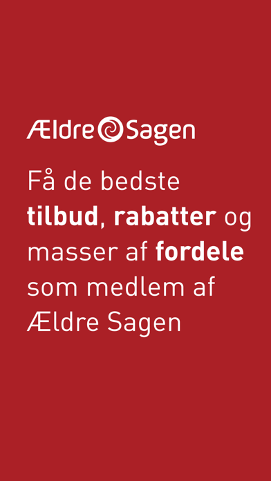 Ældre Sagen Tilbud Screenshot