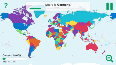StudyGe - World Geography Quiz Screenshot