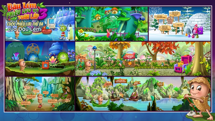 Đậu Lém Phiêu lưu ký - Toán 3