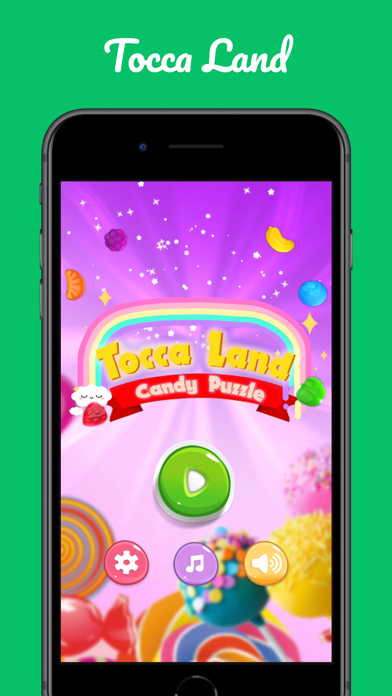 Tocca Land Candy Puzzle Screenshot