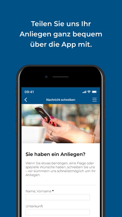 Kaiserbäder Gästemappe Screenshot