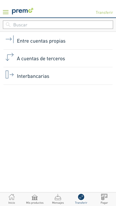 PREMO Móvil Screenshot