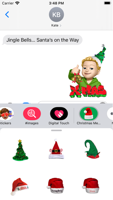Christmas Memoji Stickers Screenshot