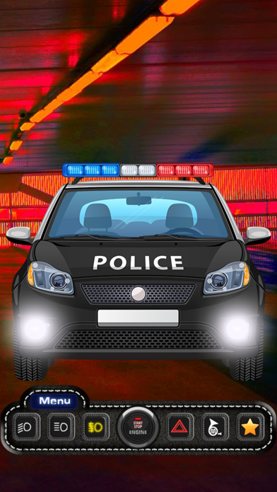 Police car experience Screenshot