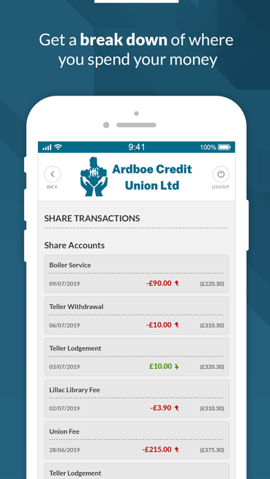 Ardboe Credit Union Screenshot