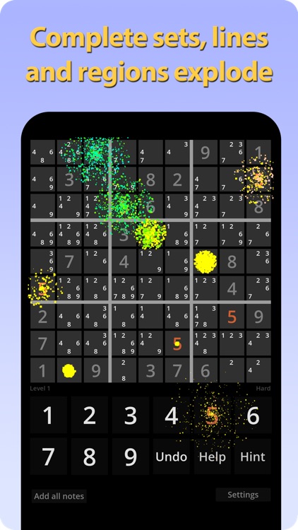 Fireworks Sudoku screenshot-4
