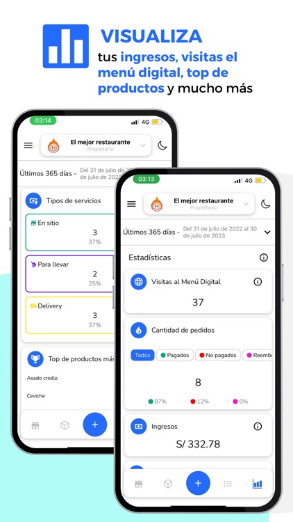Ganvent Eats: Menú digital screenshot-7