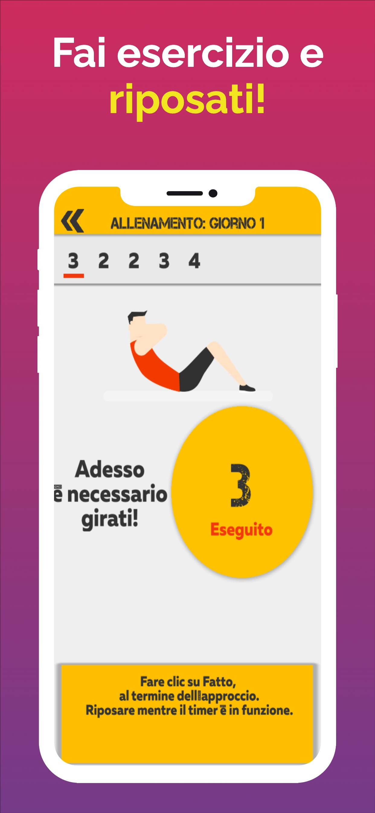 Il mio allenatore: Addominali