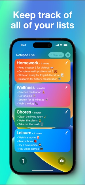 Notepad Live on the App Store