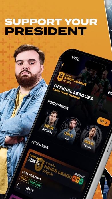 Kings League Fantasy Screenshot