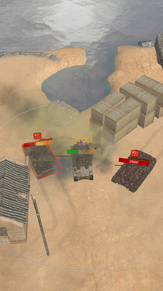 #4. Battle of Tanks IO (iOS) 由: Sergey Brashchenko