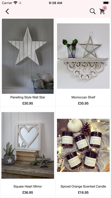 Silver Rose Home Screenshot