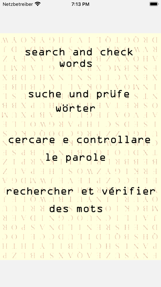#1. Find and check words (iOS) 由: Gerhard Lentschik