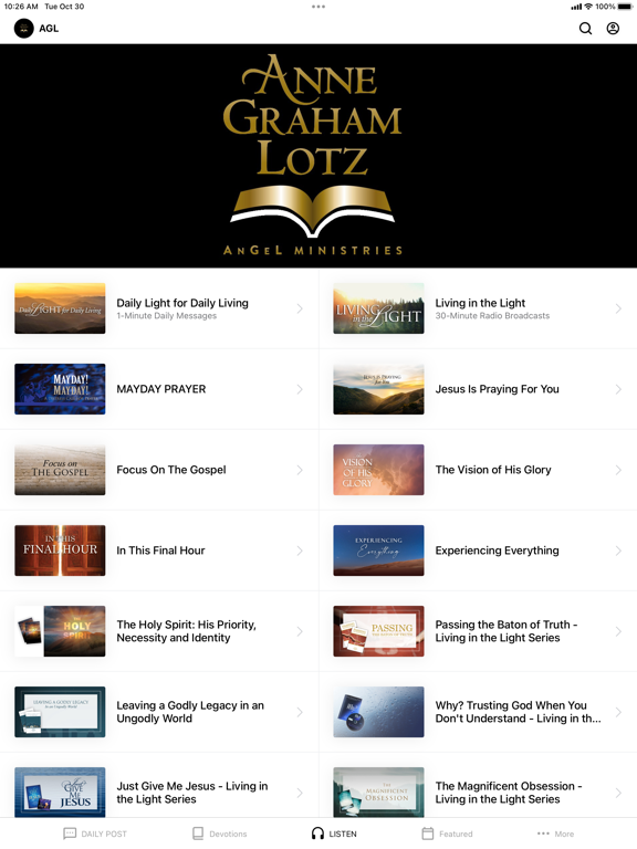 Screenshot #6 pour Anne Graham Lotz