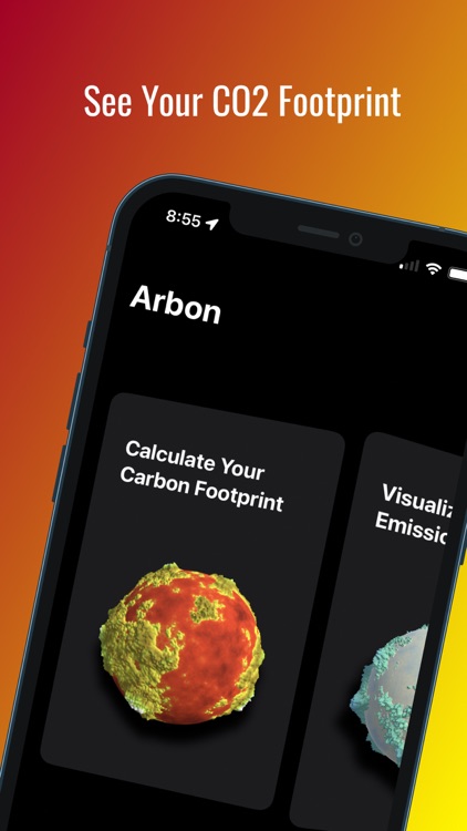 Arbon: AR Carbon Footprint