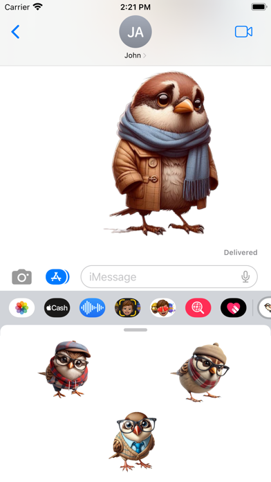 Sparrow Stickers