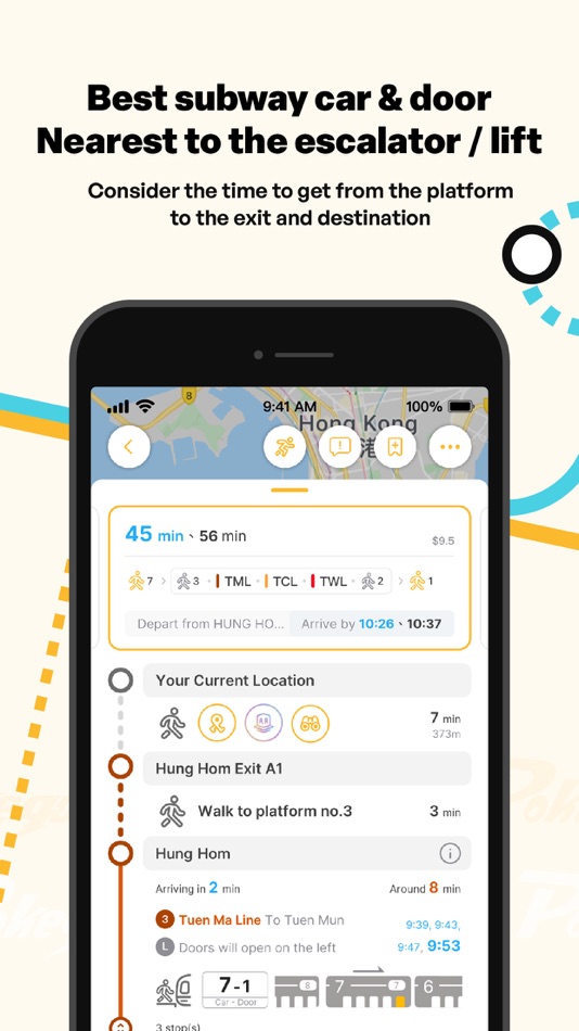 #5. Pokeguide - Your transit guru! (iOS) By: PokeGuide