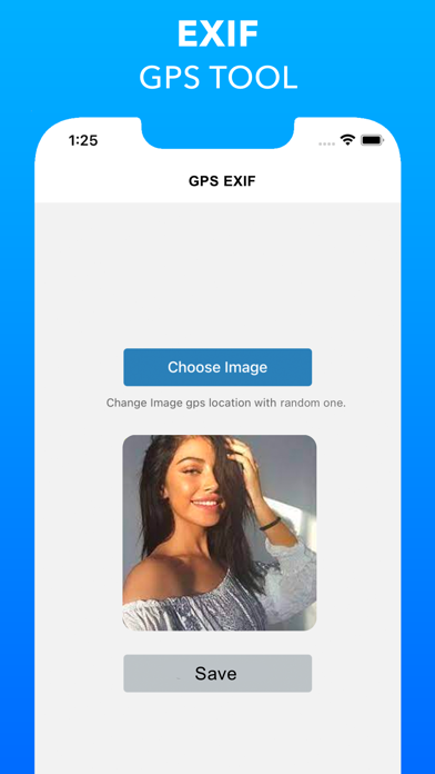 GPS Exif & trak Screenshot