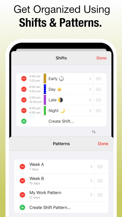 ShiftLife Organizer screenshot-3