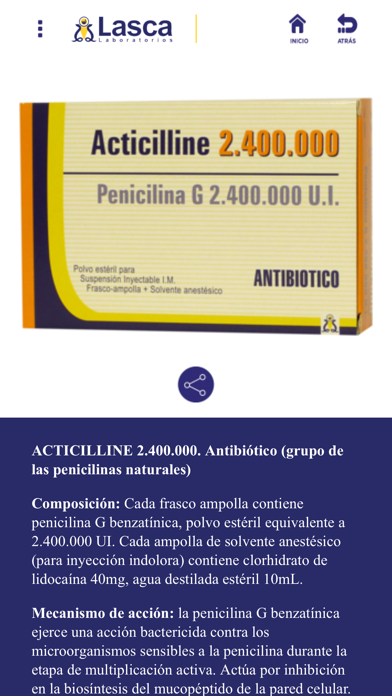 Lasca Vademécum Screenshot