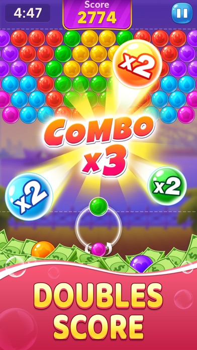 Bubble Clash: Cash Prizes Screenshot