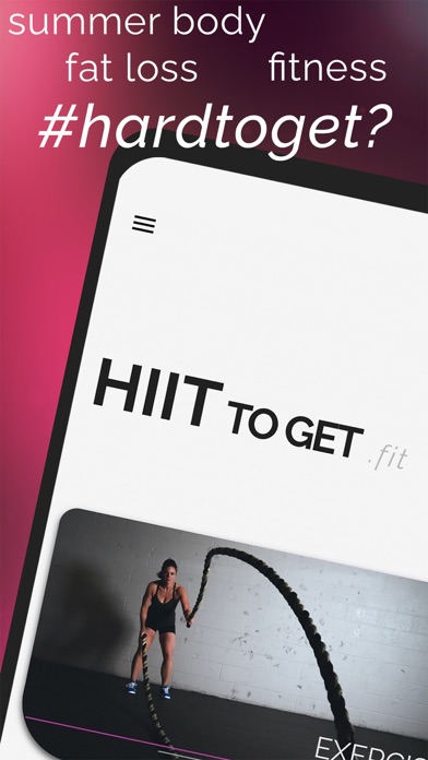 Screenshot #1 pour HIIT to get.fit