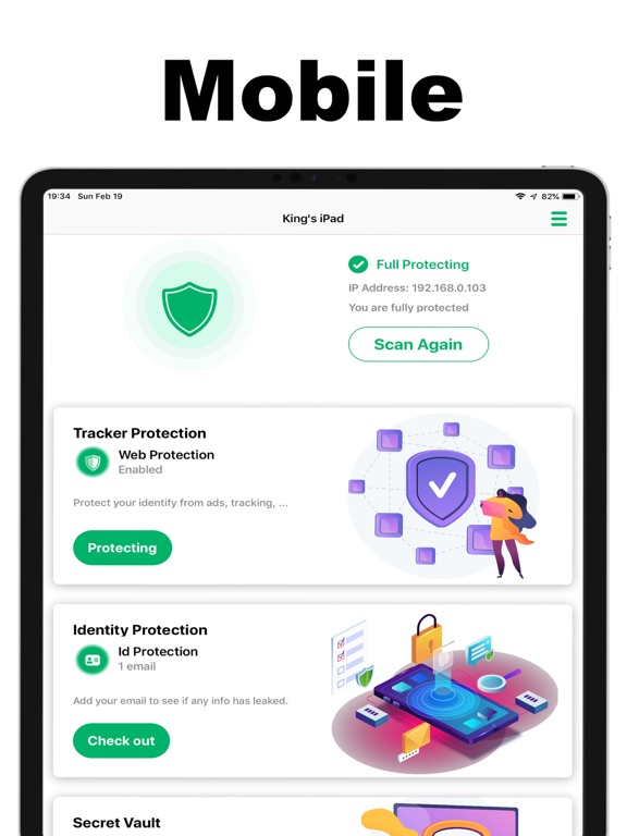Screenshot #4 pour Mobile Protection for iPhone