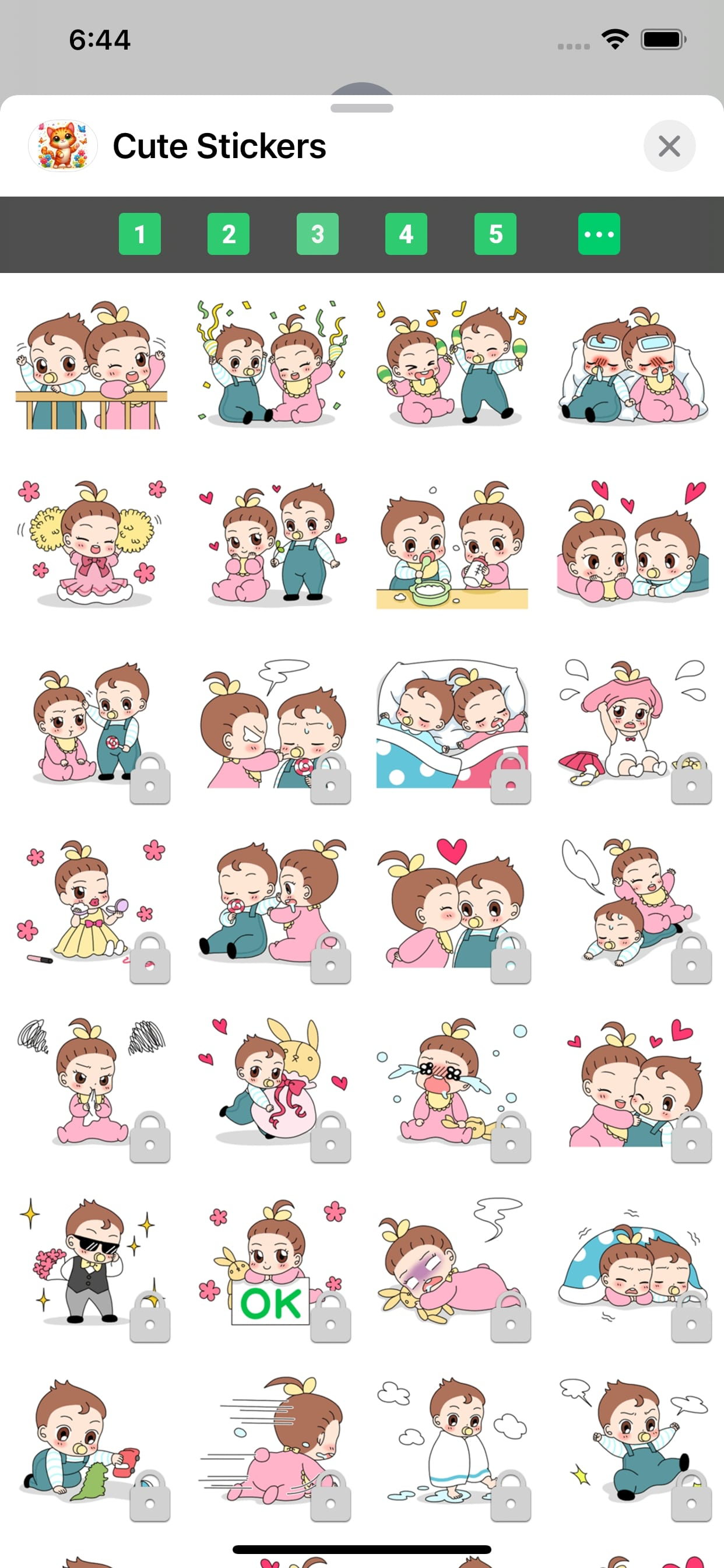 Cute Stickers ⋆