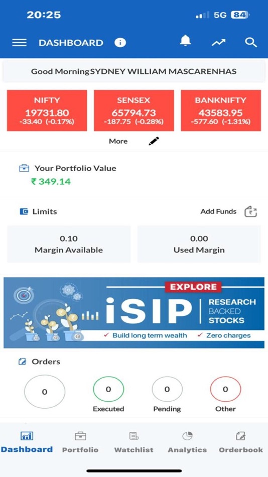 #1. YES STOCK TRADER (iOS) 由: Yes Securities (India) Limited.